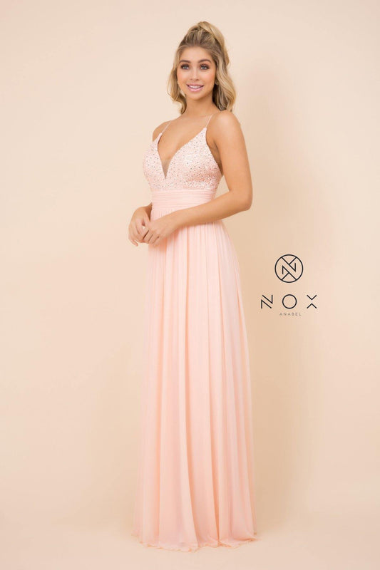 Prom Dress Formal Evening Gown - The Dress Outlet Nox Anabel