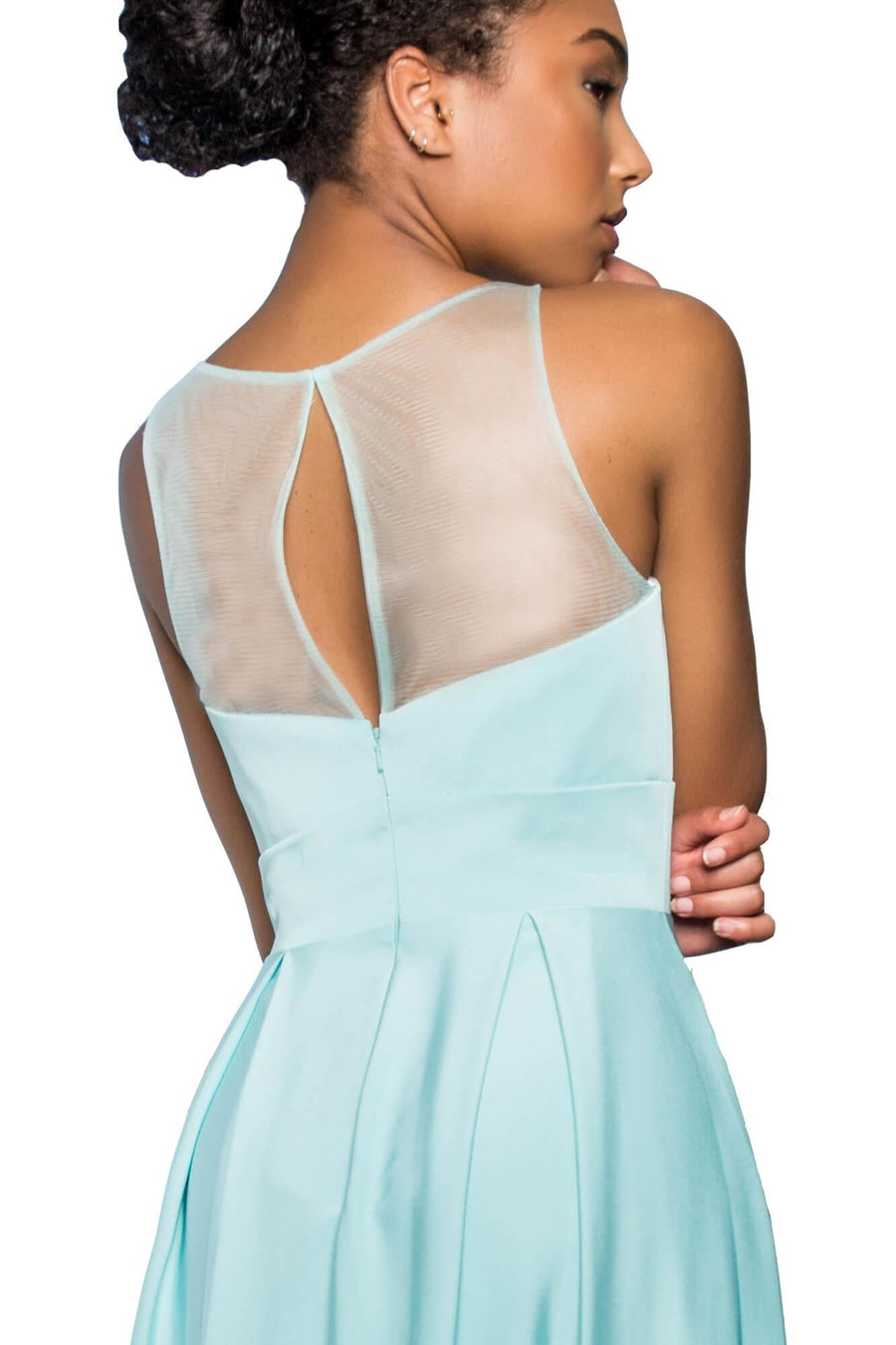 Prom Long Bridesmaid Dress Formal with Pockets - The Dress Outlet Elizabeth K