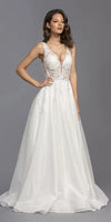 Prom Long Sleeveless Formal Dress - The Dress Outlet