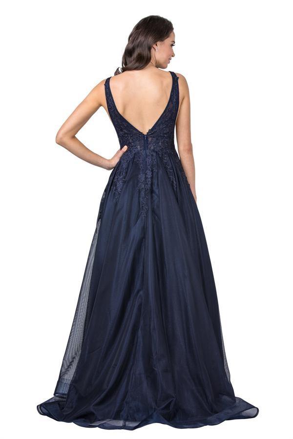 Prom Long Sleeveless Formal Dress - The Dress Outlet