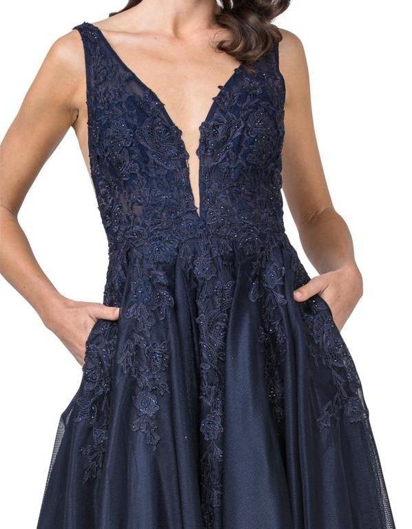 Prom Long Sleeveless Formal Dress - The Dress Outlet