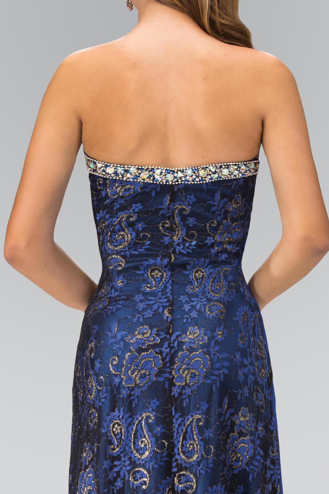 Prom Long Strapless Sweetheart Formal Evening Dress - The Dress Outlet Elizabeth K