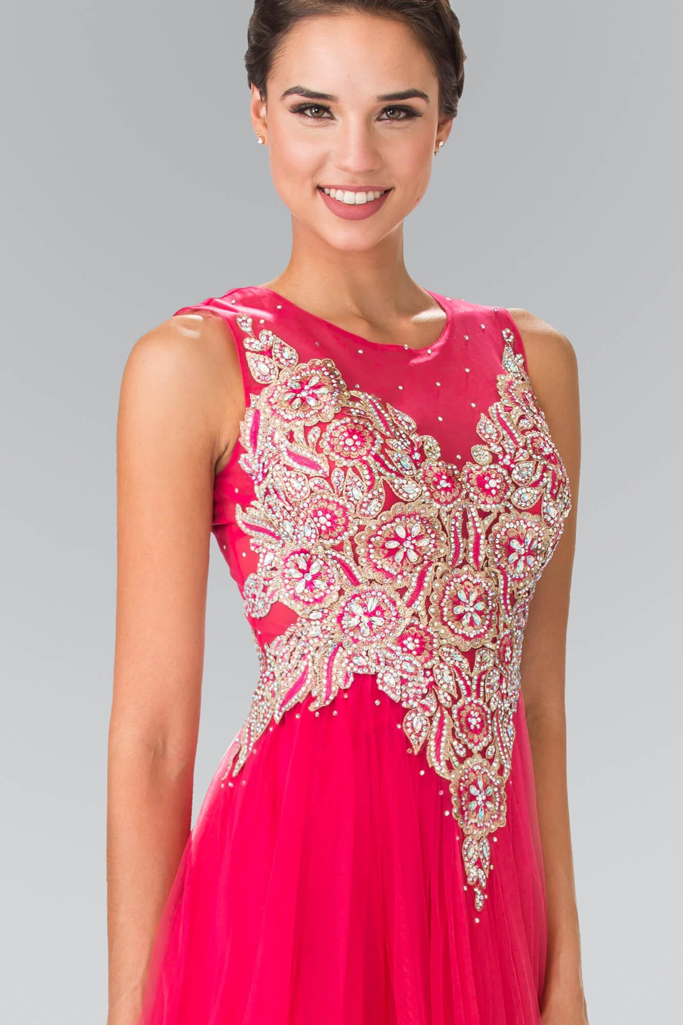 Prom Sleeveless Dress Formal Gown - The Dress Outlet Elizabeth K