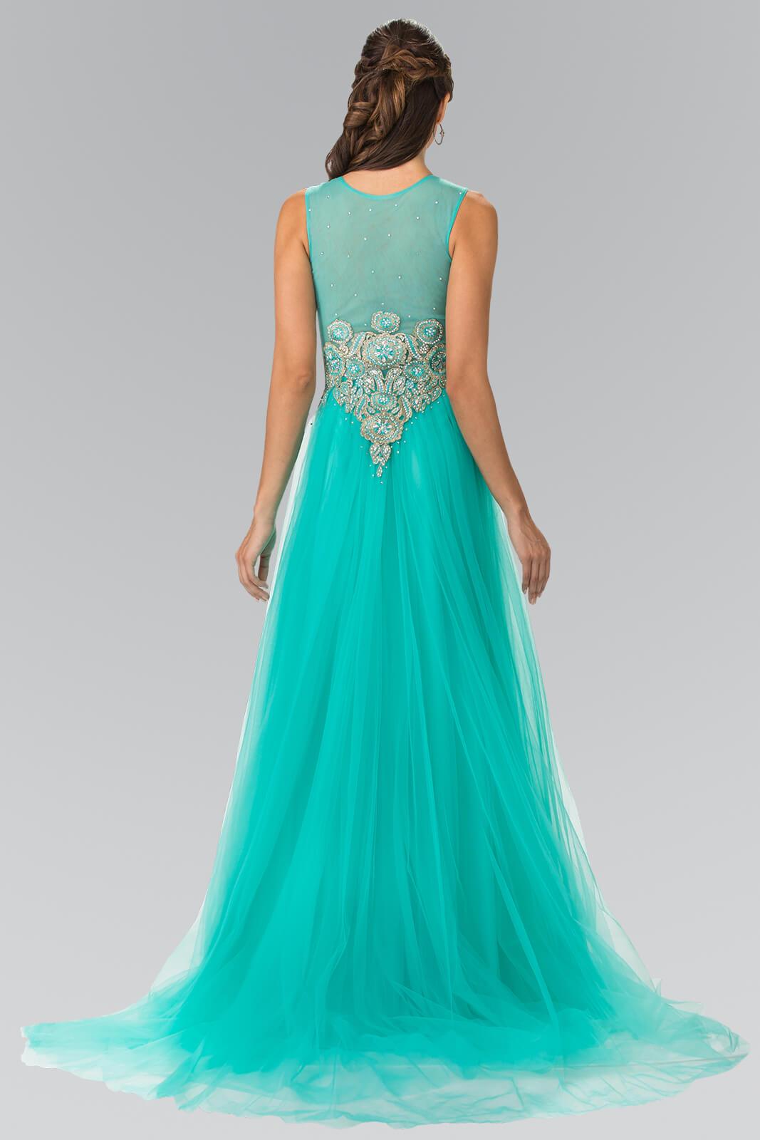 Prom Sleeveless Dress Formal Gown - The Dress Outlet Elizabeth K