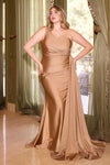 Plus Size Dresses Plus Size Fitted Long Formal Dress Gold
