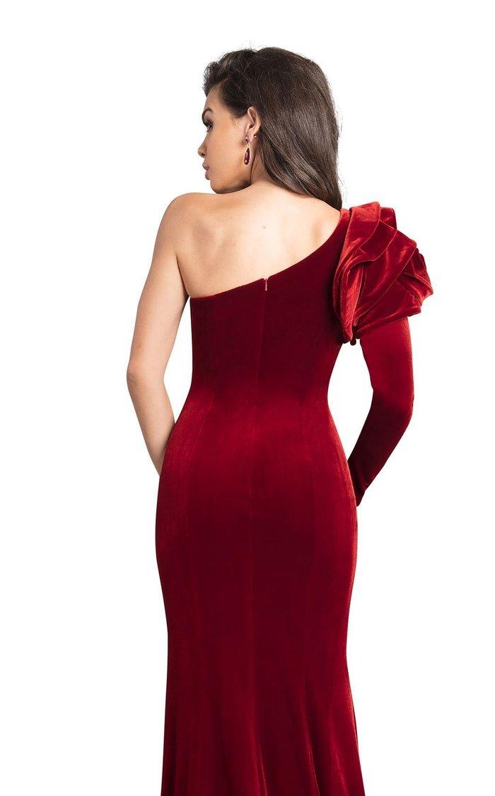 Rachel Allan Formal One Shoulder Long Dress 8359 - The Dress Outlet