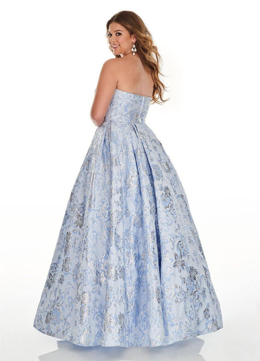 Rachel Allan Long Plus Size Prom Dress - The Dress Outlet
