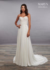 Rachel Allan  Long Strapless Wedding Dress Plus Size - The Dress Outlet