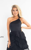 Rachel Allan One Shoulder Homecoming Dress L1197 - The Dress Outlet