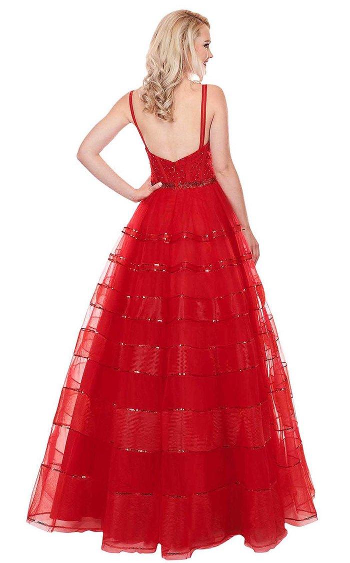 Rachel Allan Prom Long Beaded Ball Gown 6576 - The Dress Outlet