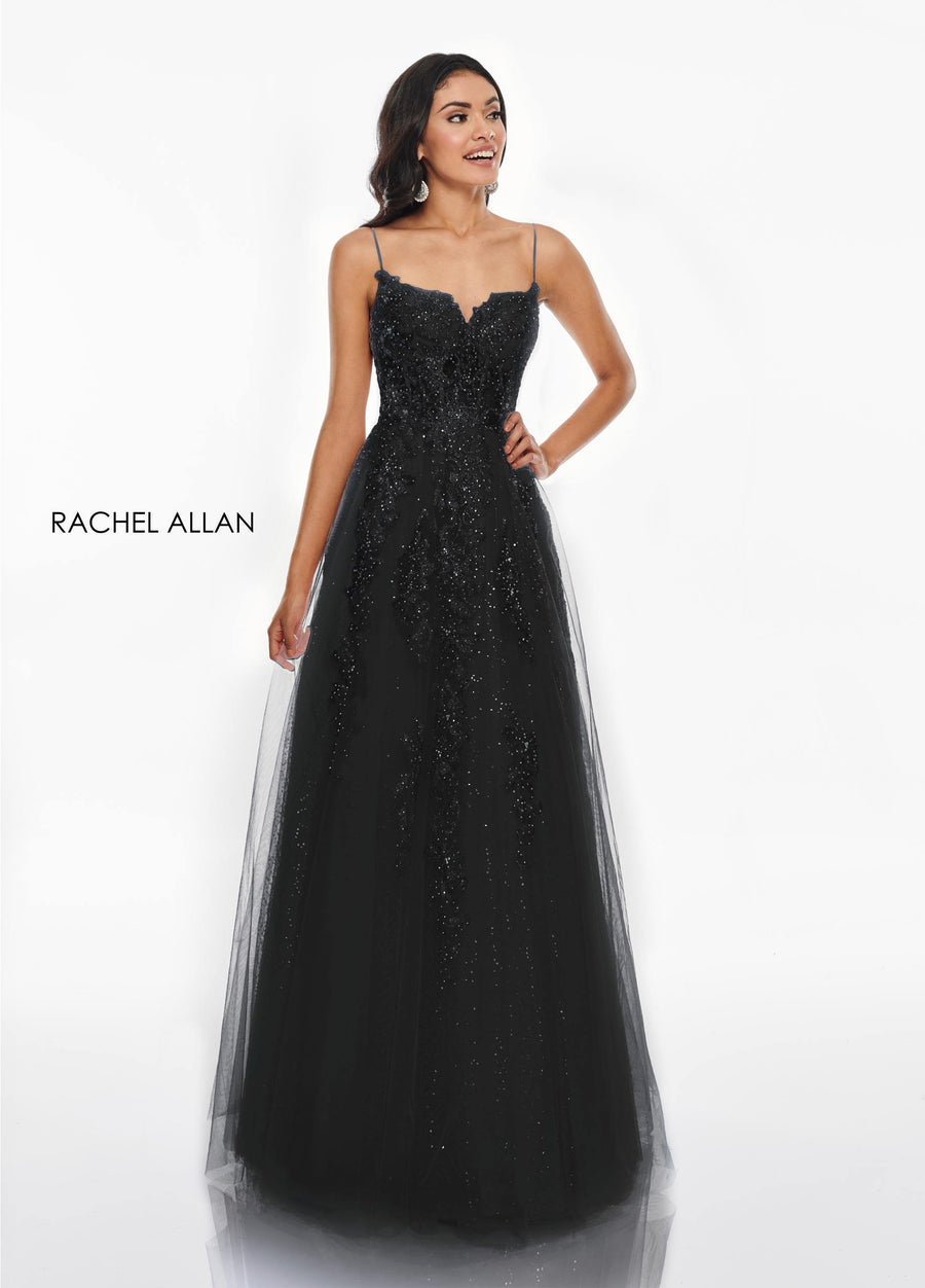 Rachel Allan Prom Long Dress Evening Gown - The Dress Outlet