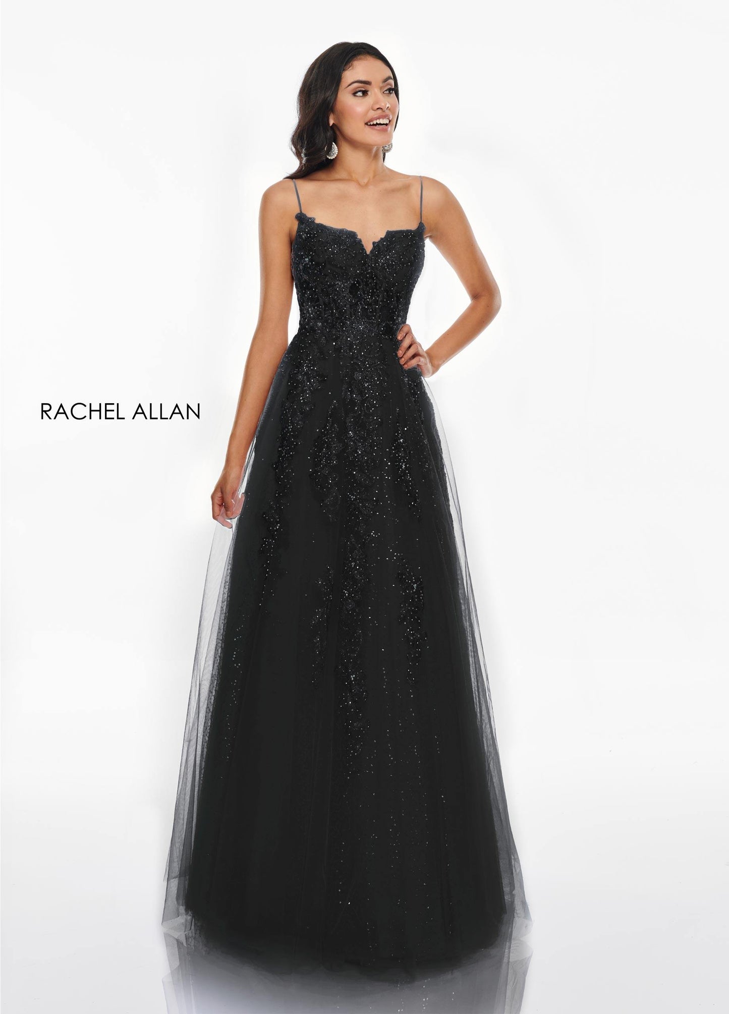 Rachel Allan Prom Long Dress Evening Gown - The Dress Outlet