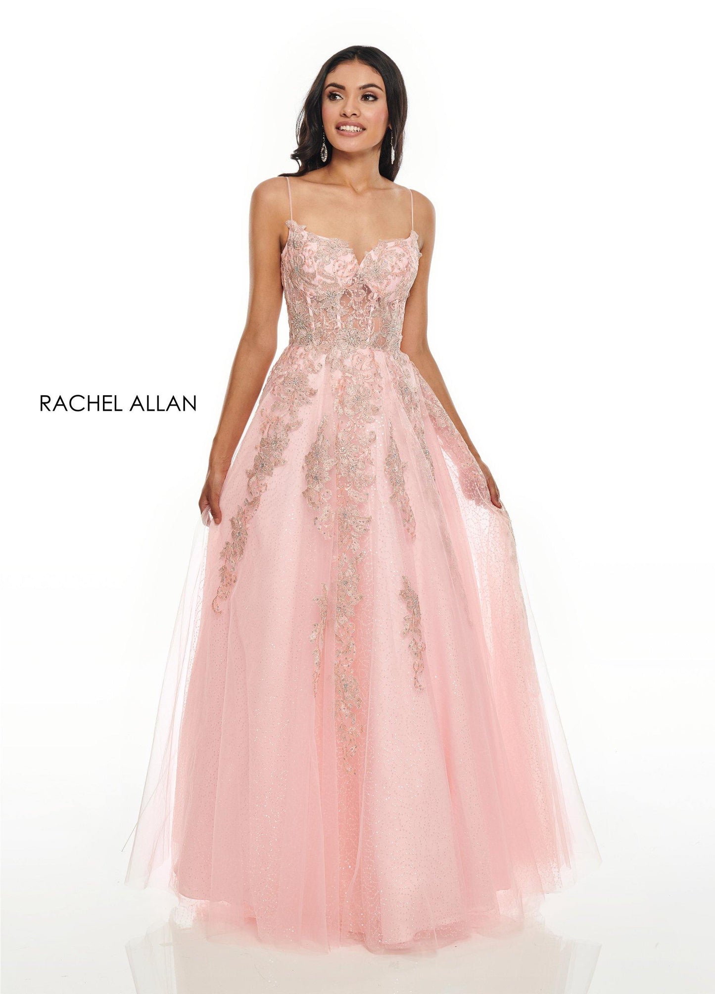 Rachel Allan Prom Long Dress Evening Gown - The Dress Outlet