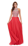 Rachel Allan Prom Long Formal Chiffon Dress 6568 - The Dress Outlet