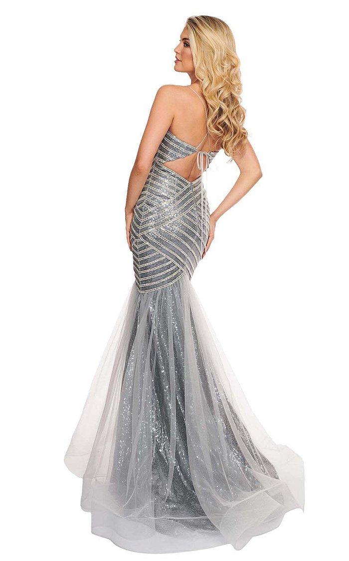 Rachel Allan Prom Long Formal Mermaid Dress 6513 - The Dress Outlet