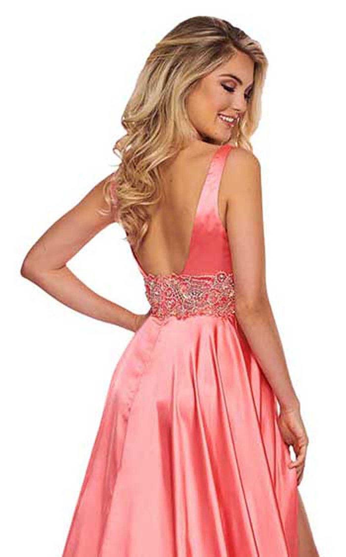 Rachel Allan Prom Long Sleeveless Formal Dress 6510 - The Dress Outlet
