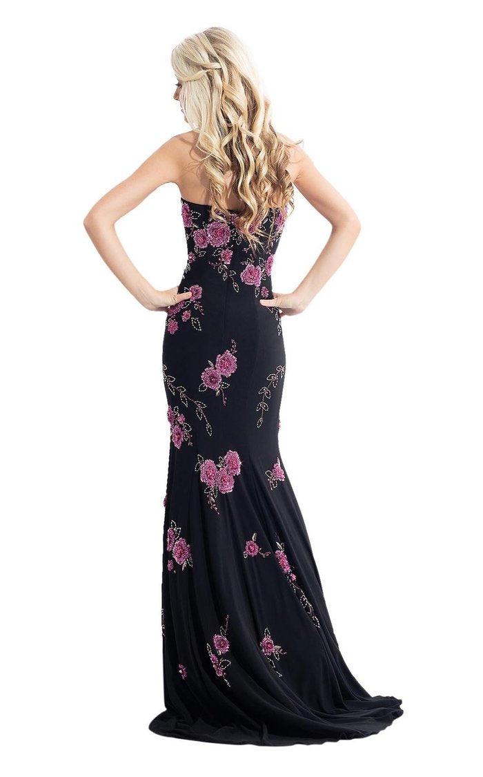 Rachel Allan Prom Long Strapless Formal Dress 6203 - The Dress Outlet