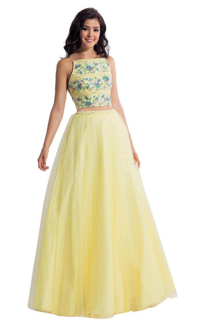 Rachel Allan Prom Long Two Piece Ball Gown 6036 - The Dress Outlet