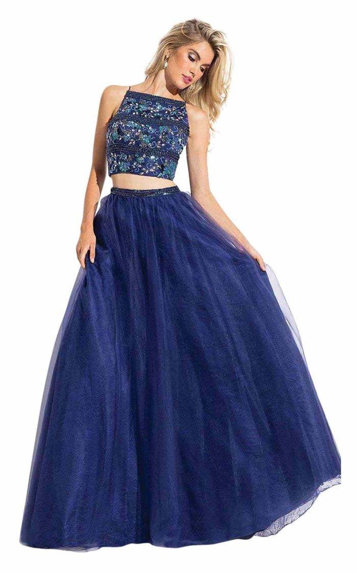 Rachel Allan Prom Long Two Piece Ball Gown 6036 - The Dress Outlet