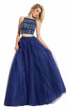 Rachel Allan Prom Long Two Piece Ball Gown 6036 - The Dress Outlet