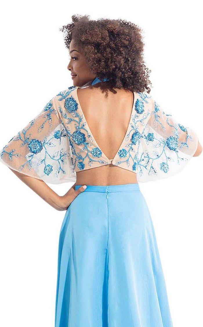 Rachel Allan Prom Long Two Piece Formal Dress 6157 - The Dress Outlet