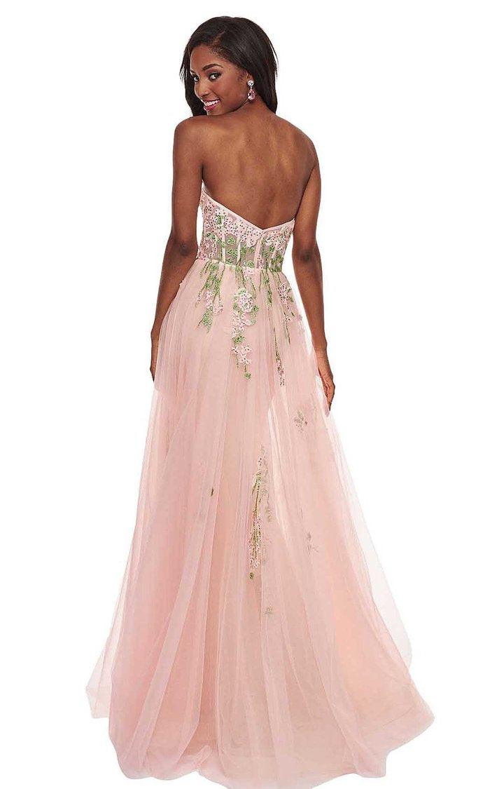 Rachel Allan Prom Strapless Long Formal Dress 6474 - The Dress Outlet