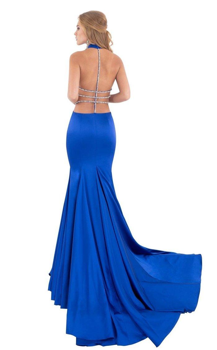 Rachel Allan Sexy Long Formal Prom Dress - The Dress Outlet