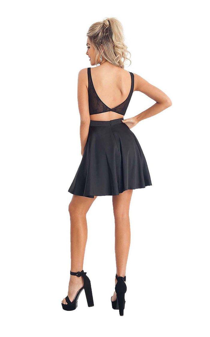 Rachel Allan Short Sleeveless Cocktail Dress L1180 - The Dress Outlet