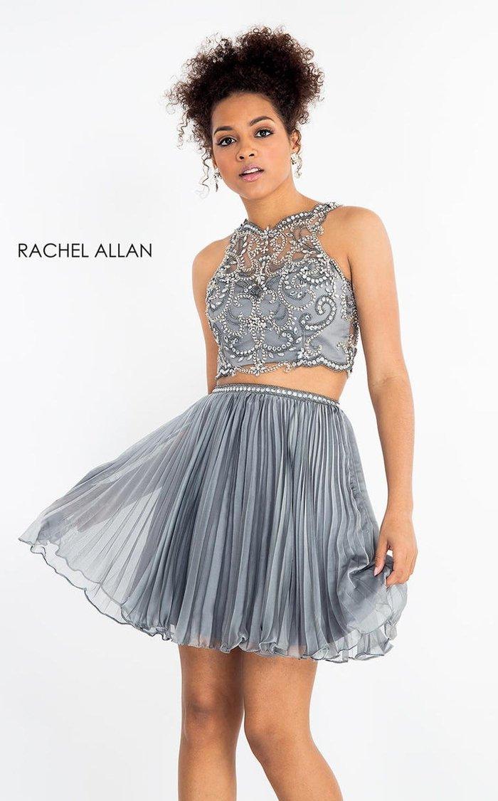 Rachel Allan Short Two Piece Homecoming Dress 4629 - The Dress Outlet