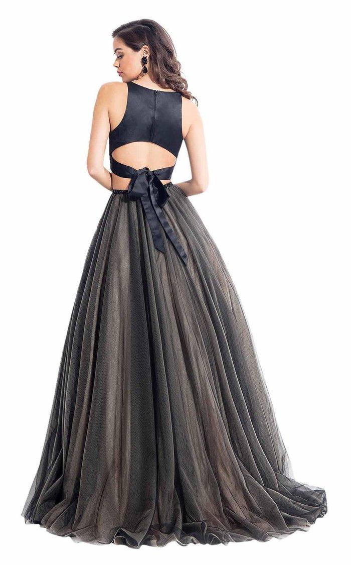 Rachel Allan Two Piece Prom Long Formal Dress 6065 - The Dress Outlet