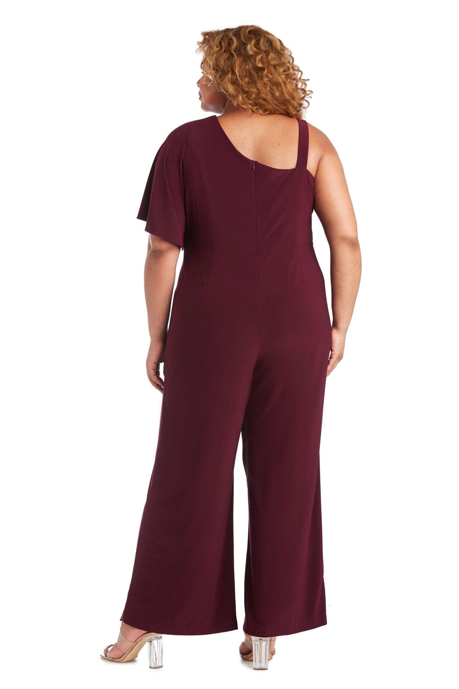 R&M Richards Formal Plus Size Jumpsuit 3130W - The Dress Outlet