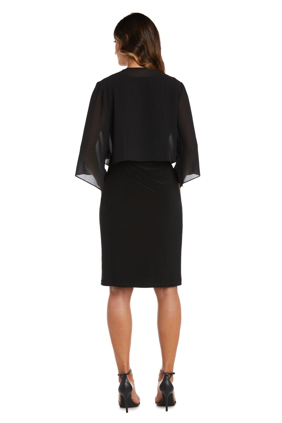 R&M Richards 3/4 Sleeve Shrug Formal Jacket 9249 - The Dress Outlet