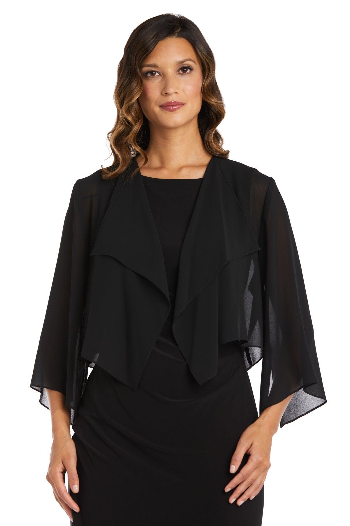 R&M Richards 3/4 Sleeve Shrug Formal Jacket 9249 - The Dress Outlet