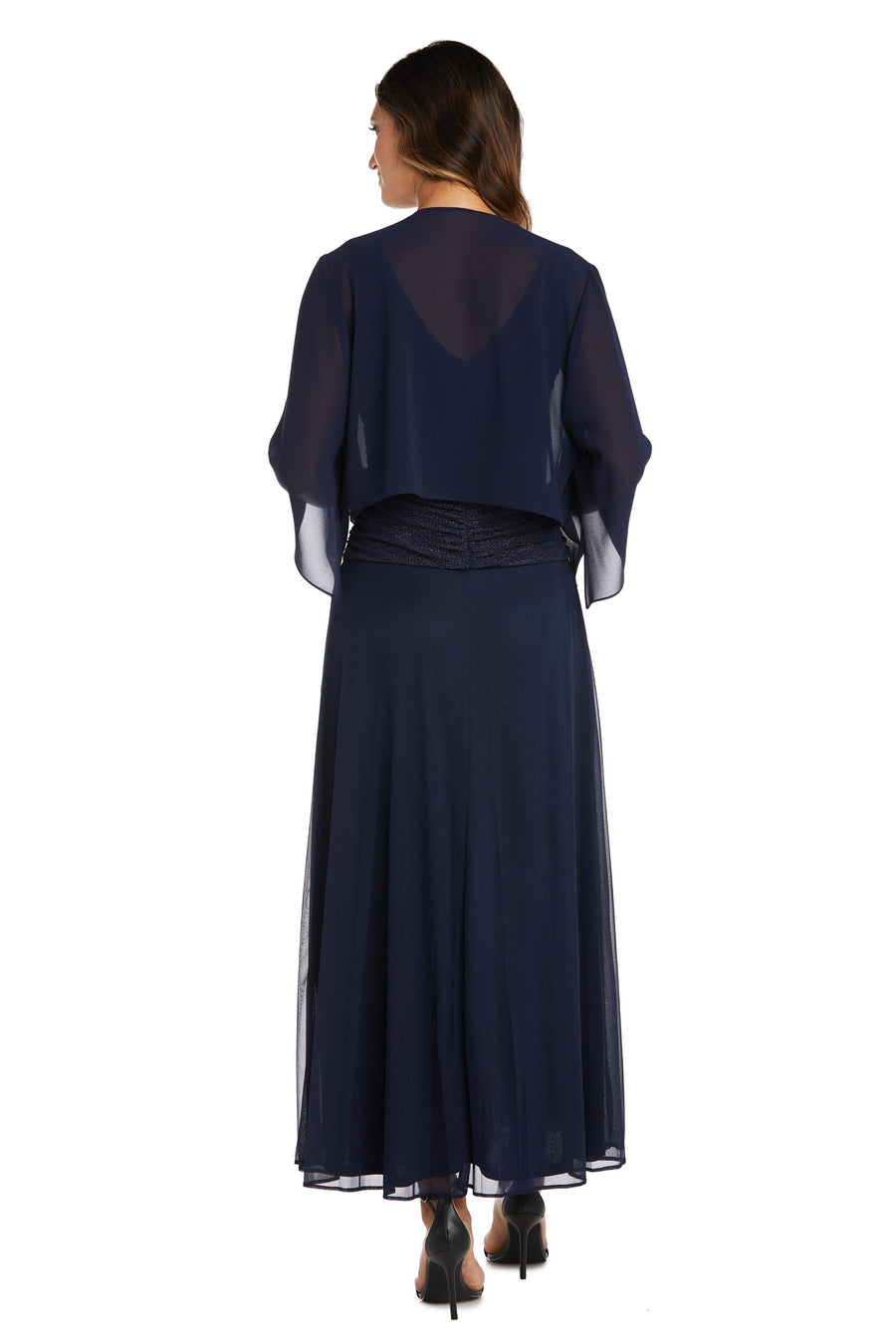 R&M Richards 3/4 Sleeve Shrug Formal Jacket 9249 - The Dress Outlet