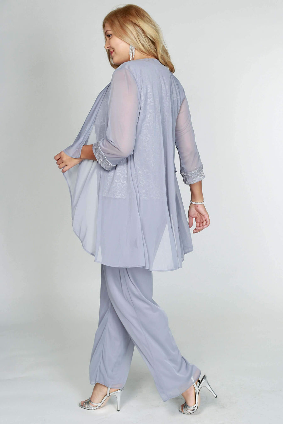 R&M Richards Mother of the Bride Pant Suit Made in USA - The Dress Outlet R&M Richards