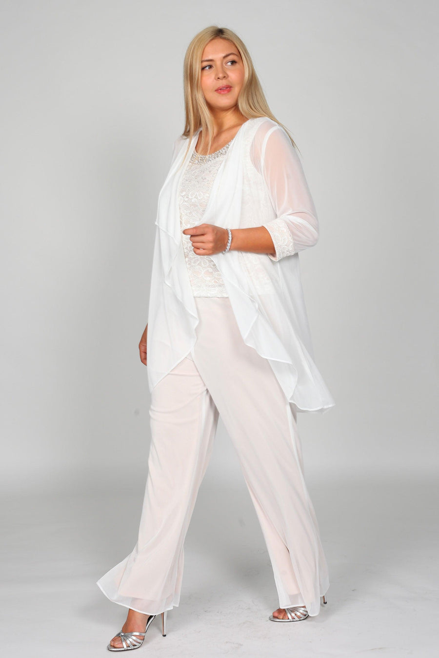 R&M Richards Mother of the Bride Pant Suit Made in USA - The Dress Outlet R&M Richards