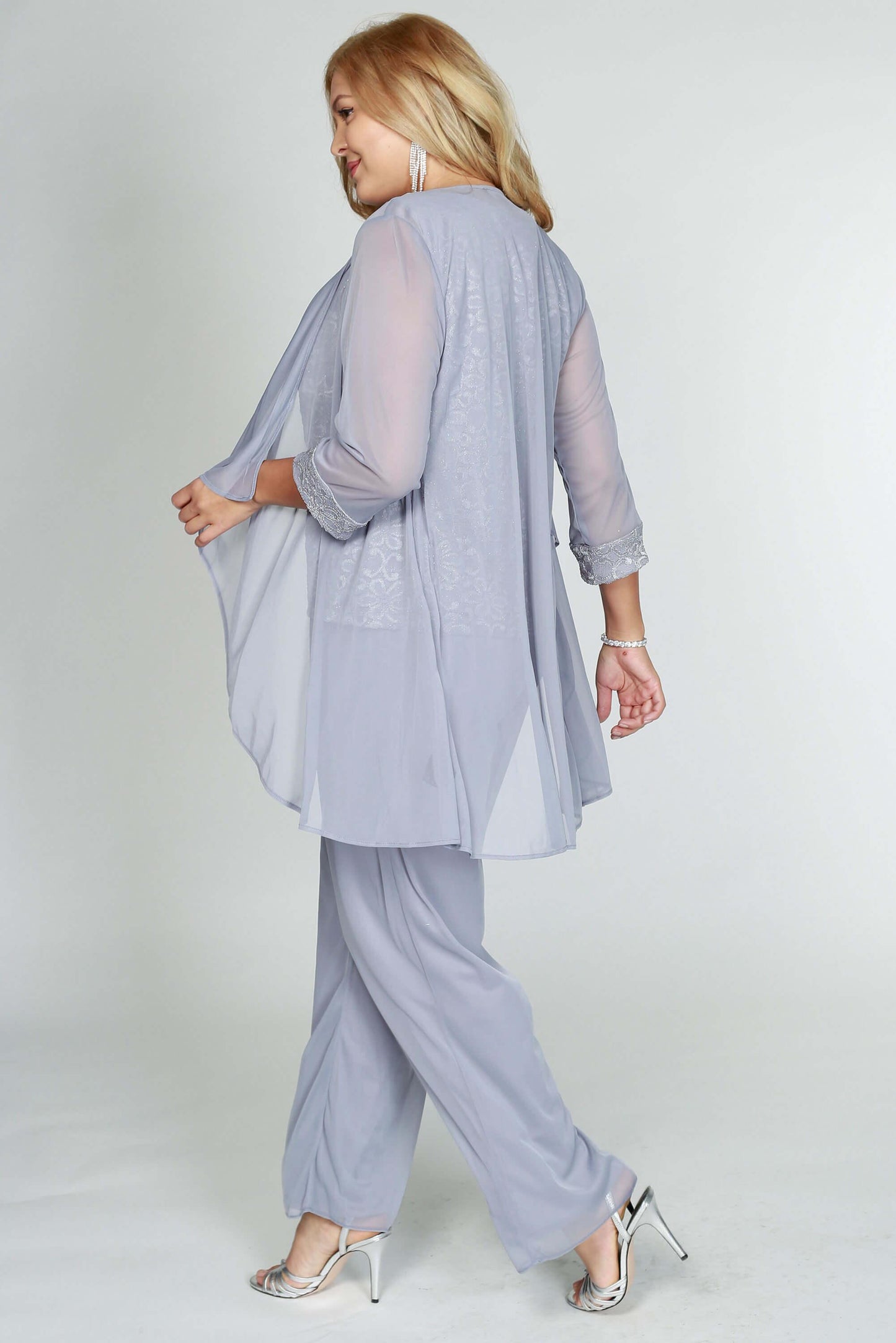 R&M Richards Plus Size Pant Suit Made in USA - The Dress Outlet R&M Richards