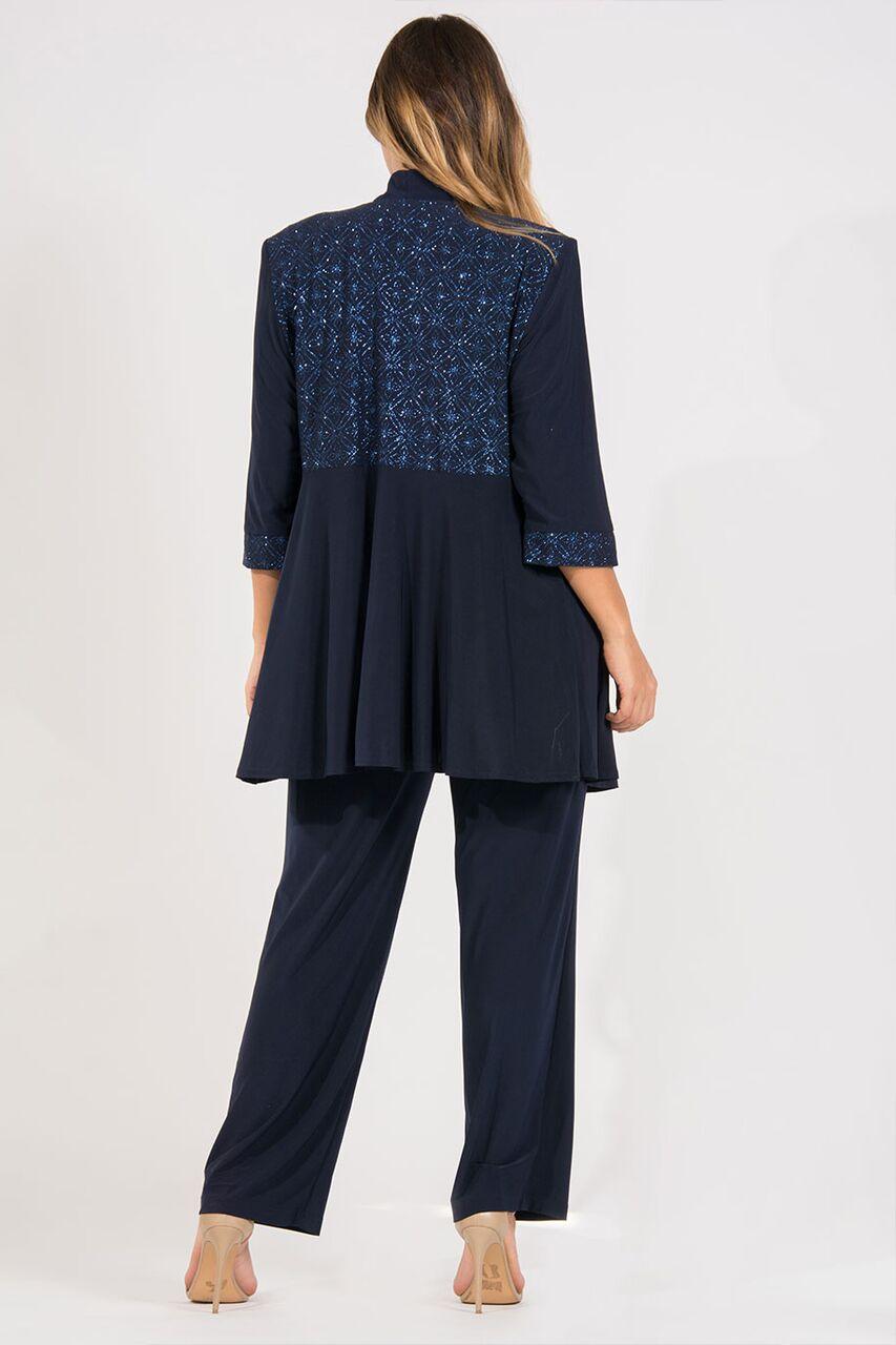 R&M Richards Plus Size Mother of the Bride Formal Pant Suit - The Dress Outlet R&M Richards