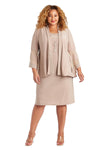 R&M Richards Plus Size Two Piece Set Jacket Dress 7005W - The Dress Outlet