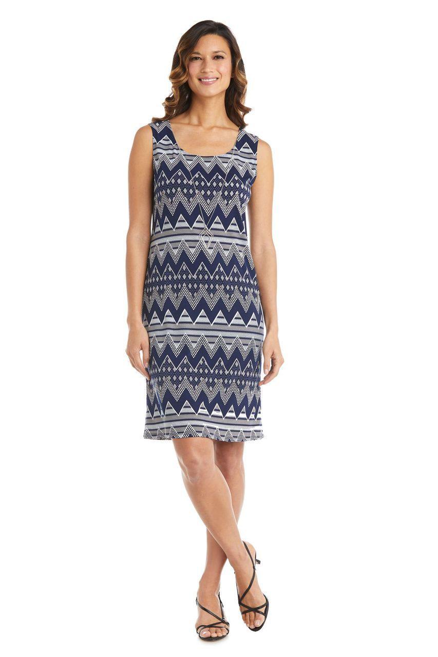 R&M Richards Short Mother of the Bride Dress 7697 - The Dress Outlet