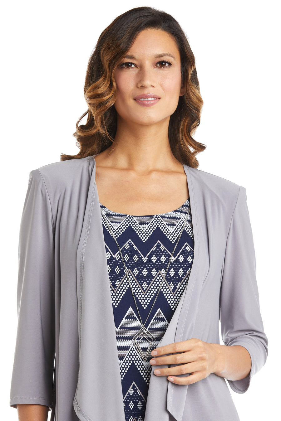 R&M Richards Short Mother of the Bride Dress 7697 - The Dress Outlet