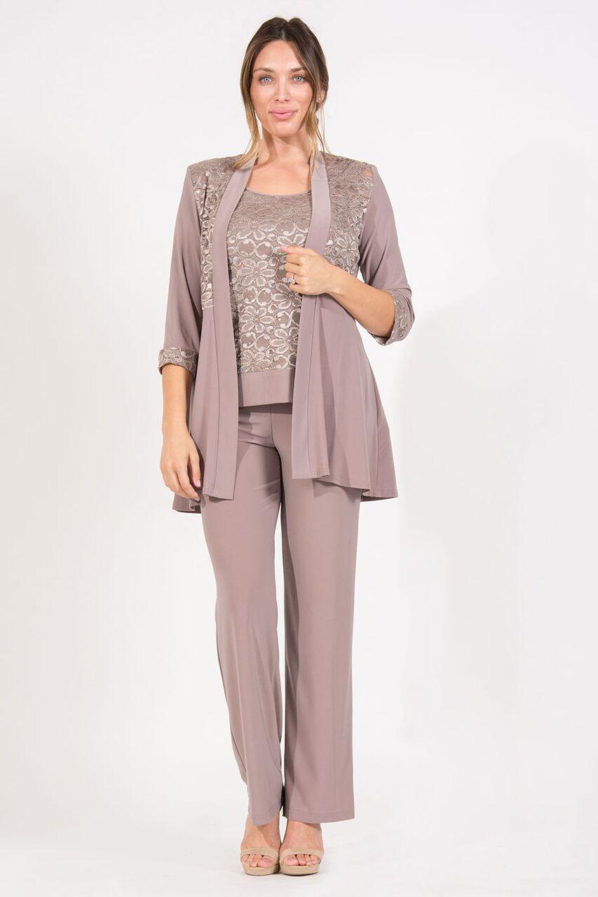 R&M Richards Mother of the Bride Formal Pant Suit - The Dress Outlet R&M Richards