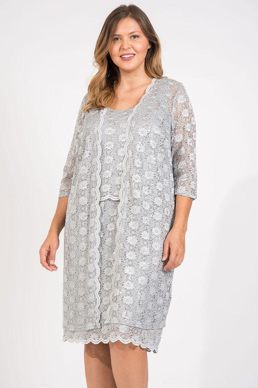 R&M Richards Short Mother of the Bride Dress Jacket - The Dress Outlet R&M Richards