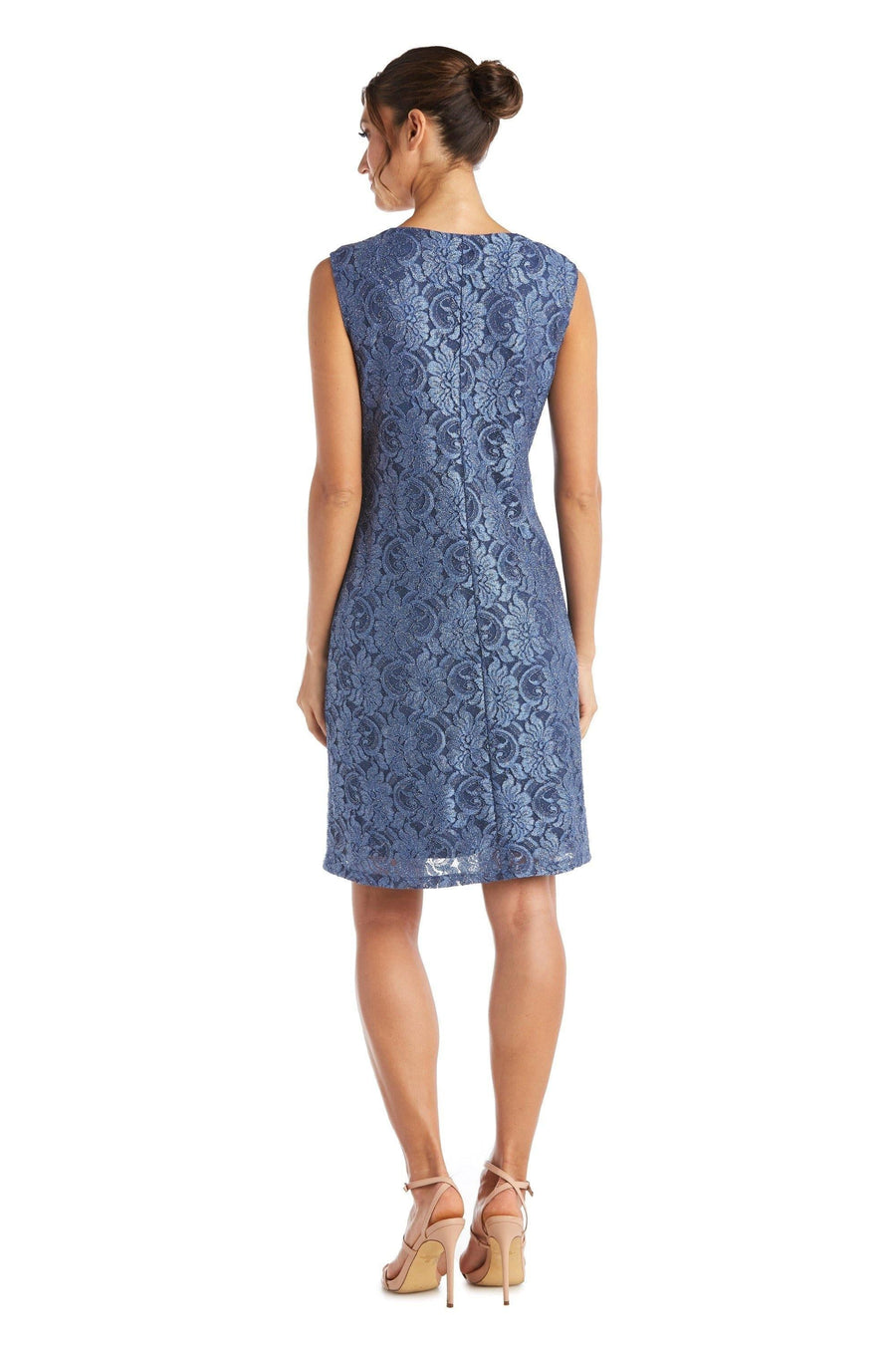 R&M Richards Chiffon Jacket Formal Dress Sale - The Dress Outlet