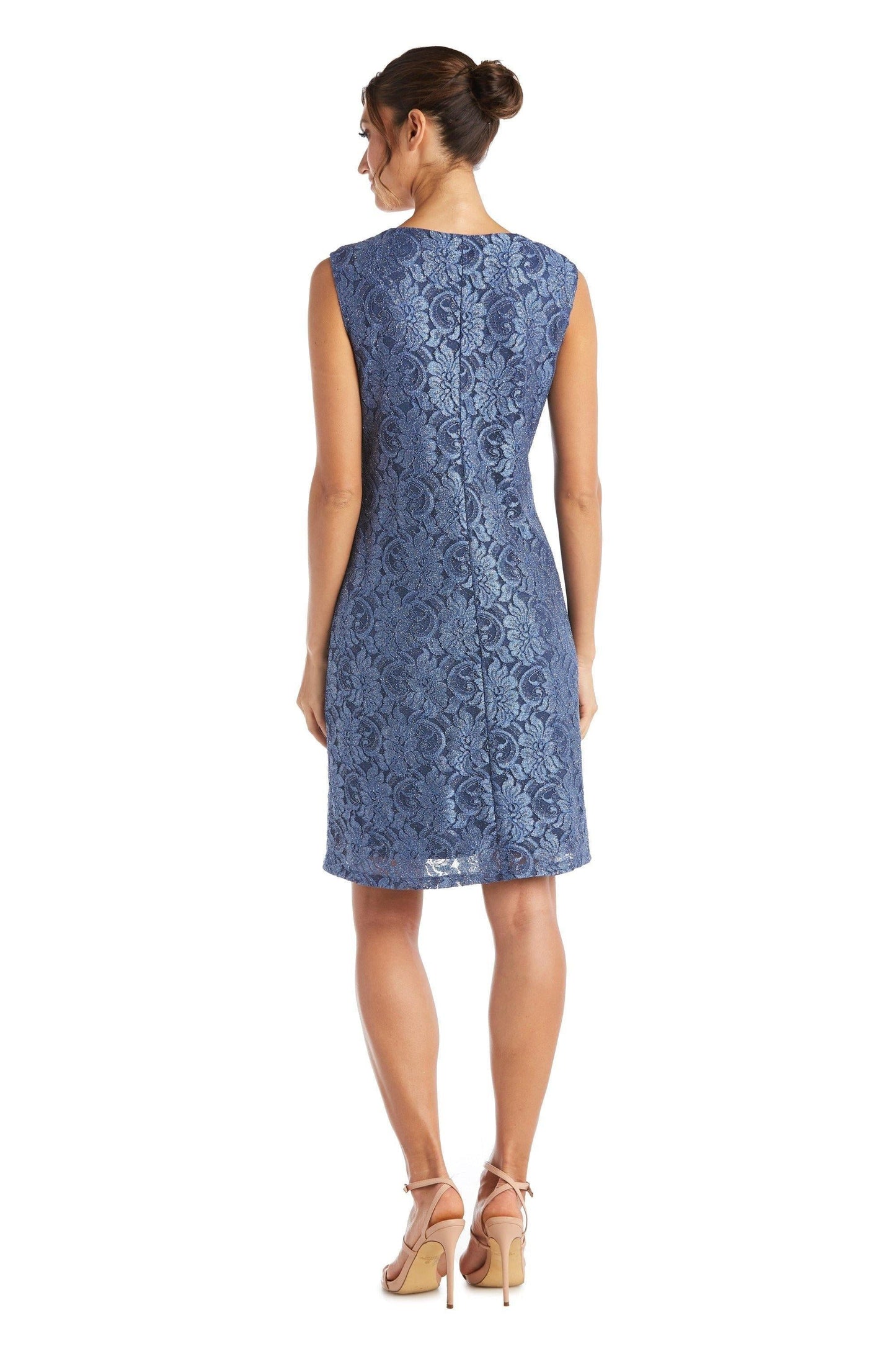 R&M Richards Chiffon Jacket Formal Dress Sale - The Dress Outlet