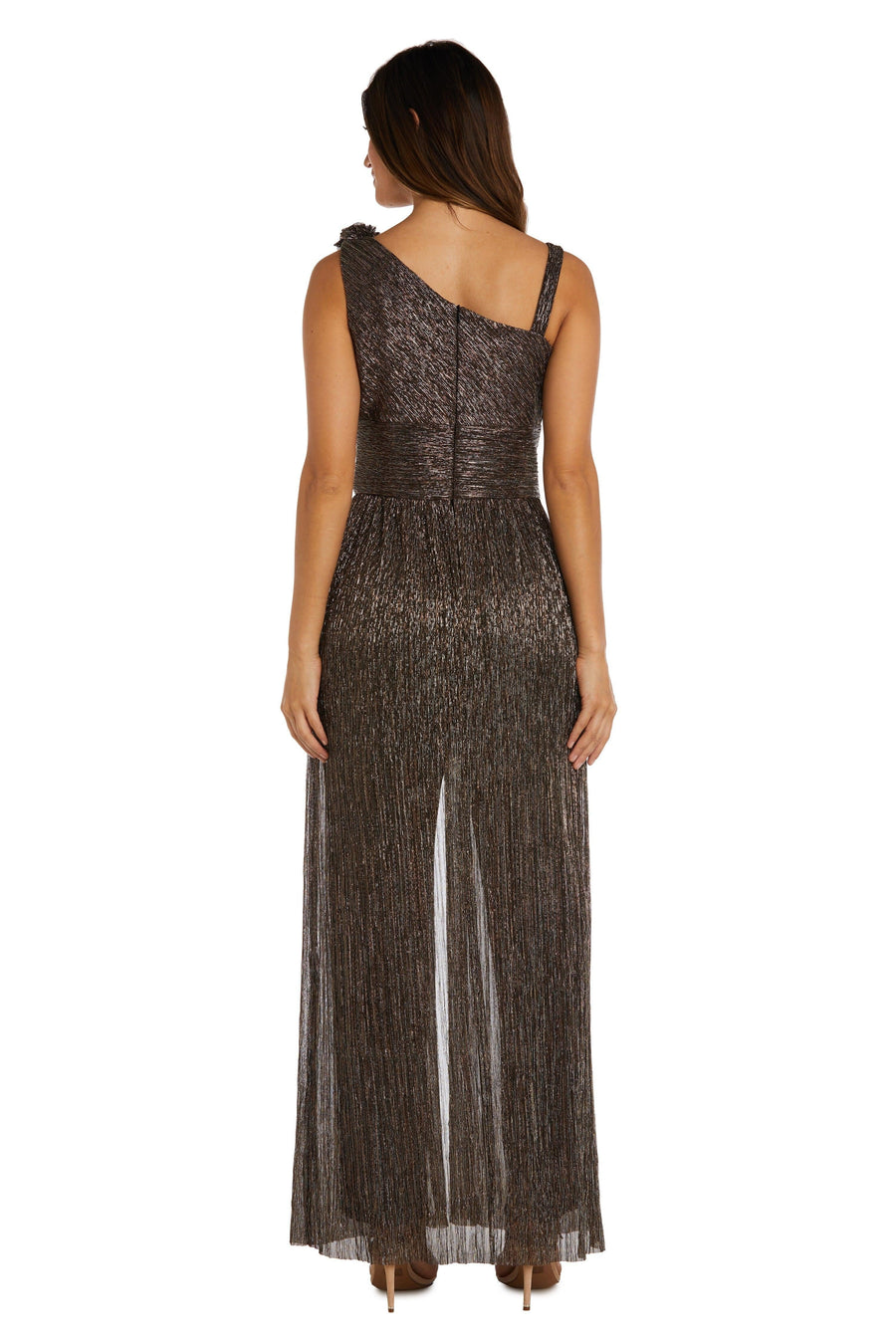 R&M Richards Formal One Shoulder Jumpsuit 9628 - The Dress Outlet