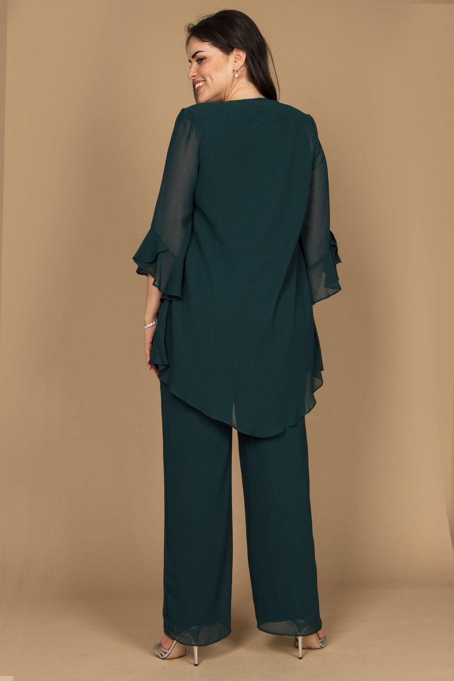Pant Suits Formal Pantsuit Dark Green