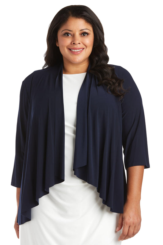 R&M Richards Formal Plus Size Jacket 8244W - The Dress Outlet