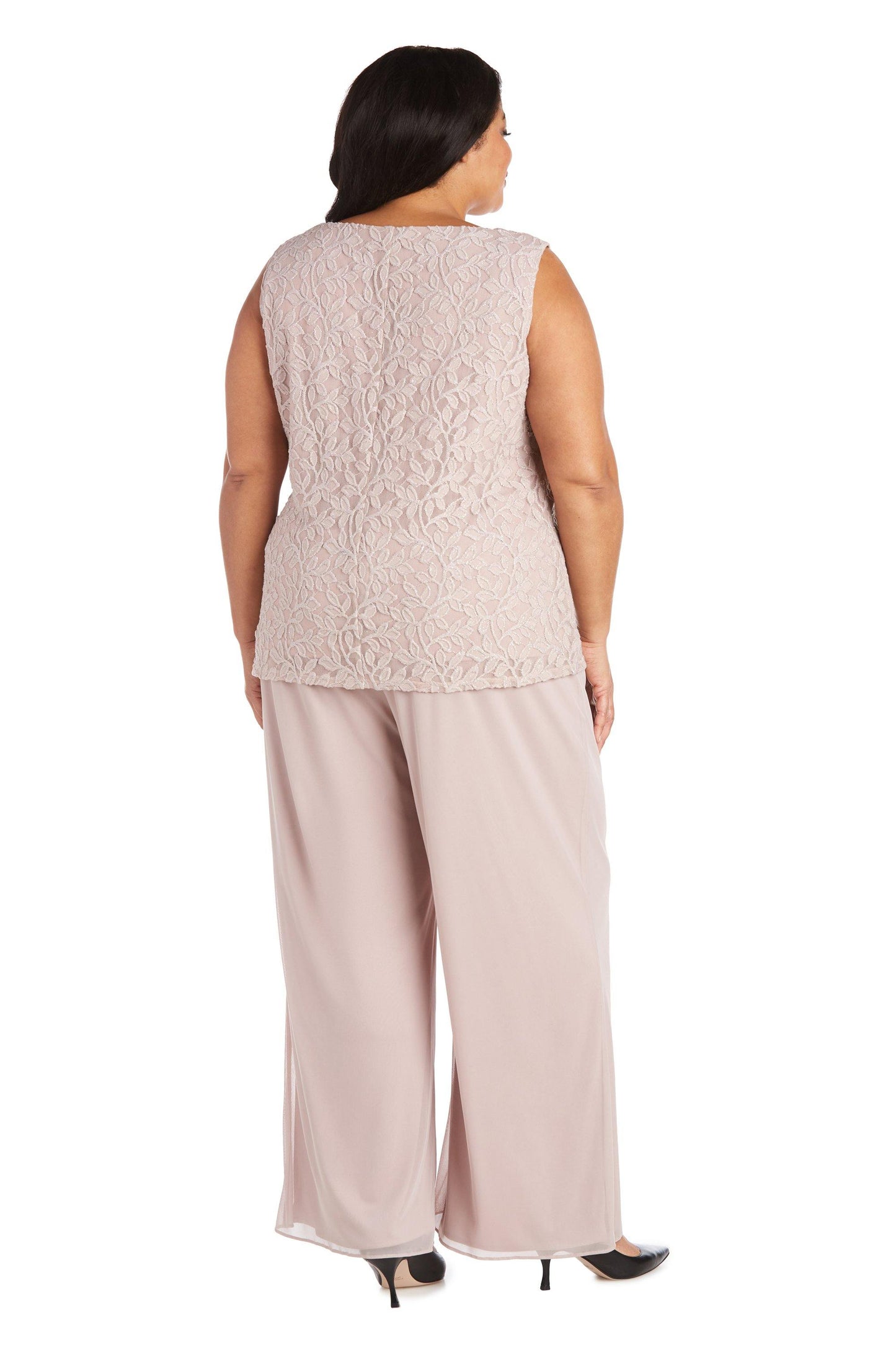 R&M Richards Formal Plus Size Jacket Pant Suit 2439W - The Dress Outlet