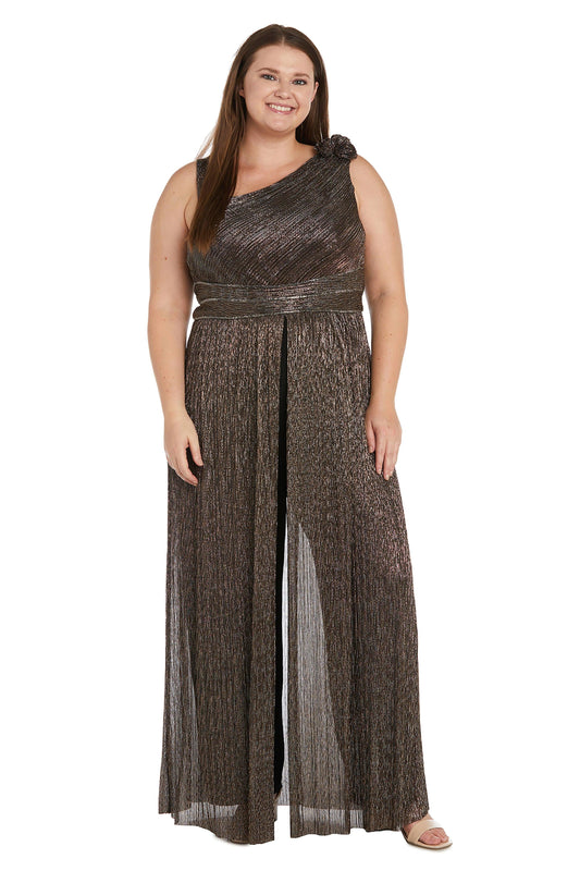 R&M Richards Formal Plus Size Jumpsuit 9628W - The Dress Outlet